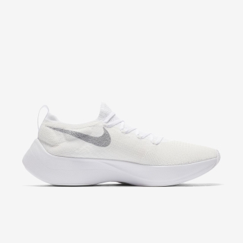 Nike React Vapor Street Flyknit - Sneakers - Hvide/Grå | DK-97072